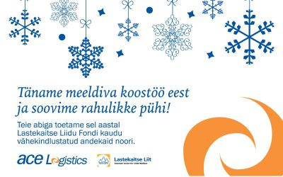 Sel aastal toetame Lastekaitse Liidu Fondi kaudu andekaid noori