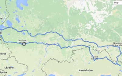 Tsikliga Venemaad ja Kasahstani avastamas