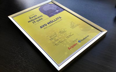 ACE Logistics Group AS IT-juht Avo Möllits valiti Eesti mõjukaimaks IT-juhiks