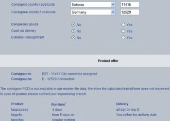 Product pilot – tarneaja kontroll