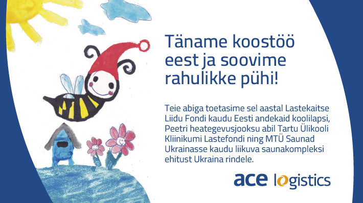 ACE Logistics 2023 joulutervitused