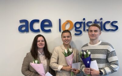 Värsked koolilõpetajad ACE Logisticsi ridades