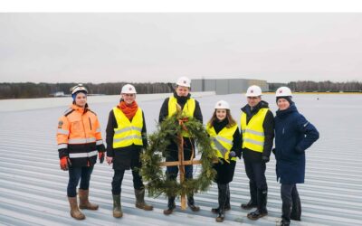 ACE Logistics Kaunas terminal construction reaches new milestone