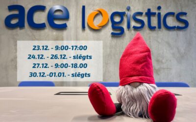 ACE Logistics Holiday Departure Schedule and Working Time