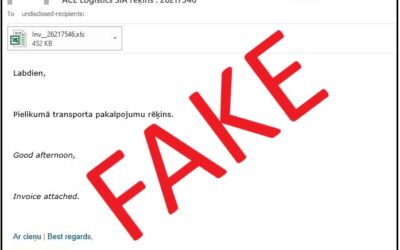 Important Notice: Fraudulent Emails Impersonating ACE Logistics Latvia