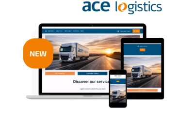 ACE Logistics has launched new homepage